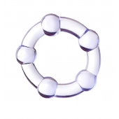 Фиолетовое эрекционное кольцо A-Toys - A-toys - в Вологде купить с доставкой