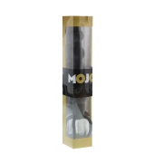 Черная ёлочка-насадка для двойного проникновения Mojo Bumpy - 15 см. - Seven Creations - в Вологде купить с доставкой