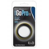 Черно-желтое силиконовое эрекционное кольцо Silicone Go Pro Cock Ring - Blush Novelties - в Вологде купить с доставкой