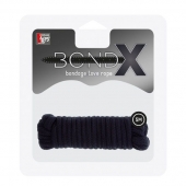 Чёрная веревка для связывания BONDX LOVE ROPE - 5 м. - Dream Toys - купить с доставкой в Вологде