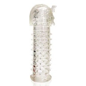 Закрытая прозрачная насадка на пенис Crystal Sleeve Faraon - 13,5 см. - Erowoman-Eroman - в Вологде купить с доставкой