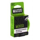 Презервативы в железном кейсе MAXUS Mixed - 3 шт. - Maxus - купить с доставкой в Вологде