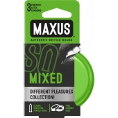 Презервативы в железном кейсе MAXUS Mixed - 3 шт. - Maxus - купить с доставкой в Вологде
