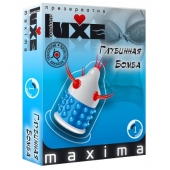 Презерватив LUXE Maxima  Глубинная бомба  - 1 шт. - Luxe - купить с доставкой в Вологде