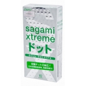 Презервативы Sagami Xtreme Type-E с точками - 10 шт. - Sagami - купить с доставкой в Вологде
