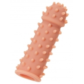 Телесная реалистичная насадка KOKOS Extreme Sleeve 03 с дополнительной стимуляцией - 12,7 см. - KOKOS - в Вологде купить с доставкой