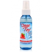 Очищающий спрей для игрушек CLEAR TOY Strawberry - 100 мл. - Биоритм - купить с доставкой в Вологде