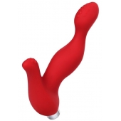 Красный силиконовый вибростимулятор простаты Proman - 12,5 см. - ToyFa - в Вологде купить с доставкой