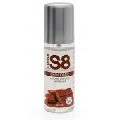 Смазка на водной основе S8 Flavored Lube со вкусом шоколада - 125 мл. - Stimul8 - купить с доставкой в Вологде