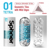 Мастурбатор SPINNER Tetra - Tenga - в Вологде купить с доставкой