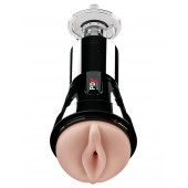 Телесный вибромастурбатор-вагина Cock Compressor Vibrating Stroker - Pipedream - в Вологде купить с доставкой