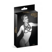 Черная упряжь на грудь Clara - Bijoux Pour Toi - купить с доставкой в Вологде