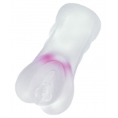 Прозрачный реалистичный мастурбатор Juicy Pussy Crystal Rose - ToyFa - в Вологде купить с доставкой