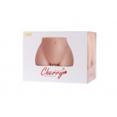 Мастурбатор-полуторс Cherry с вибрацией и двумя любовными тоннелями - KOKOS - в Вологде купить с доставкой