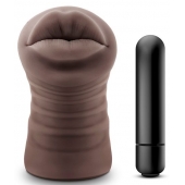 Коричневый мастурбатор-ротик Renee - Blush Novelties - в Вологде купить с доставкой
