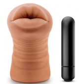 Кофейный мастурбатор-ротик Isabella - Blush Novelties - в Вологде купить с доставкой