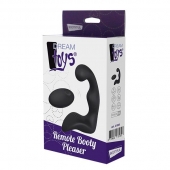 Черный вибромассажер простаты REMOTE BOOTY PLEASER - Dream Toys - в Вологде купить с доставкой