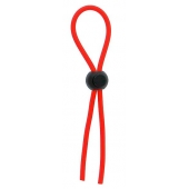 Красное эрекционное лассо с одной бусинкой-утяжкой STRETCHY THICK LASSO - Dream Toys - в Вологде купить с доставкой