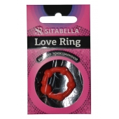 Эрекционное кольцо из киберкожи со стимулирующими бусинами - Sitabella - в Вологде купить с доставкой