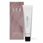 Лубрикант на водной основе Slow Sex Anal Play Gel - 30 мл. - Bijoux Indiscrets - купить с доставкой в Вологде