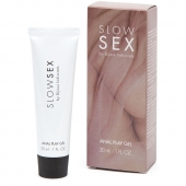 Лубрикант на водной основе Slow Sex Anal Play Gel - 30 мл. - Bijoux Indiscrets - купить с доставкой в Вологде