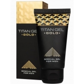 Гель для увеличения члена Titan Gel Gold Tantra - 50 мл. - Titan - купить с доставкой в Вологде