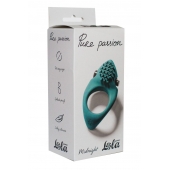 Зеленое эрекционное виброкольцо Pure Passion Midnight - Lola Games - в Вологде купить с доставкой