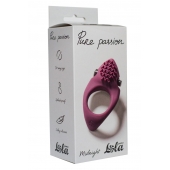 Бордовое эрекционное виброкольцо Pure Passion Midnight - Lola Games - в Вологде купить с доставкой