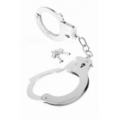 Металлические серебристые наручники Designer Metal Handcuffs - Pipedream - купить с доставкой в Вологде