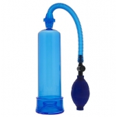 Синяя вакуумная помпа MENZSTUFF PENIS ENLARGER - Dream Toys - в Вологде купить с доставкой
