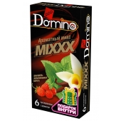 Ароматизированные презервативы DOMINO  Ароматный микс  - 6 шт. - Domino - купить с доставкой в Вологде