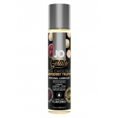 Лубрикант с ароматом трюфелей из белого шоколада и малины JO GELATO WHITE CHOCOLATE RASPBERRY TRUFFLE - 30 мл. - System JO - купить с доставкой в Вологде