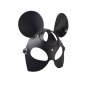 Черная кожаная маска  Мышка - Sitabella - купить с доставкой в Вологде