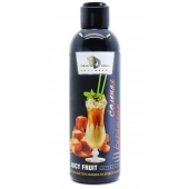 Интимный гель-смазка JUICY FRUIT с ароматом солёной карамели - 200 мл. - БиоМед - купить с доставкой в Вологде