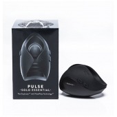 Черный инновационный мужской вибратор PULSE SOLO ESSENTIAL - Hot Octopuss - в Вологде купить с доставкой