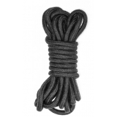 Черная веревка Do Not Disturb - 5 м. - Lola Games - купить с доставкой в Вологде