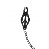 Зажимы на соски Darkside с цепочкой - Lola Games - купить с доставкой в Вологде