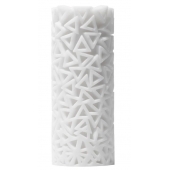 Белый 3D мастурбатор PILE - Tenga - в Вологде купить с доставкой