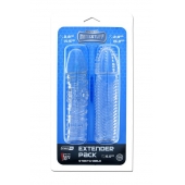 Комплект из 2 прозрачных насадок на пенис PENIS EXTENDER PACK - Dream Toys - в Вологде купить с доставкой