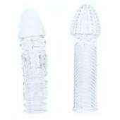 Комплект из 2 прозрачных насадок на пенис PENIS EXTENDER PACK - Dream Toys - в Вологде купить с доставкой