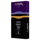 Разноцветные презервативы DOMINO Colour Beauty - 6 шт. - Domino - купить с доставкой в Вологде