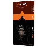 Презервативы с увеличенным количеством смазки DOMINO Easy Entry - 6 шт. - Domino - купить с доставкой в Вологде