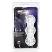 Прозрачный фигурный мастурбатор Master Stroker - Blush Novelties - в Вологде купить с доставкой