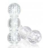 Прозрачный фигурный мастурбатор Master Stroker - Blush Novelties - в Вологде купить с доставкой