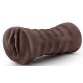 Коричневый мастурбатор-вагина Hot Chocolate Brianna - Blush Novelties - в Вологде купить с доставкой