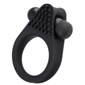 Черное эрекционное виброкольцо Brid с шипиками - A-toys - в Вологде купить с доставкой