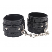 Черные наручники Surrender Wrist Restraints - Chisa - купить с доставкой в Вологде