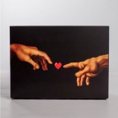 Складная коробка Love - 16 х 23 см. - Сима-Ленд - купить с доставкой в Вологде