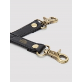 Черный фиксатор для манжет Bound to You Faux Leather Hogtie - Fifty Shades of Grey - купить с доставкой в Вологде