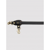Черная распорка для ног Bound to You Faux Leather Spreader Bar - 50,8 см. - Fifty Shades of Grey - купить с доставкой в Вологде